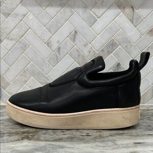 Celine Black Leather Trainers